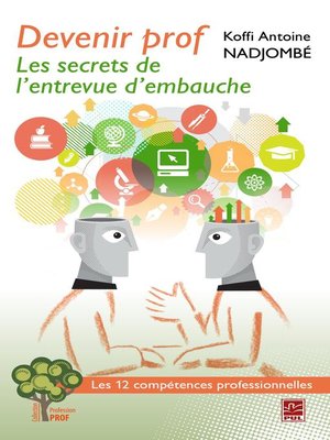 cover image of Devenir prof  Les secrets de l'entretien d'embauche